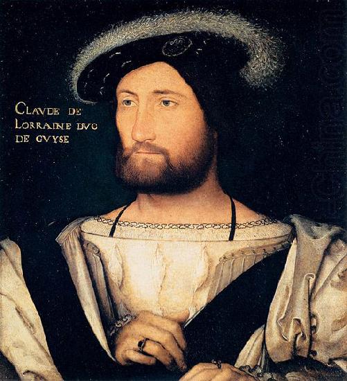 Jean Clouet Portrait of Claude of Lorraine, Duke of Guise oil painting picture